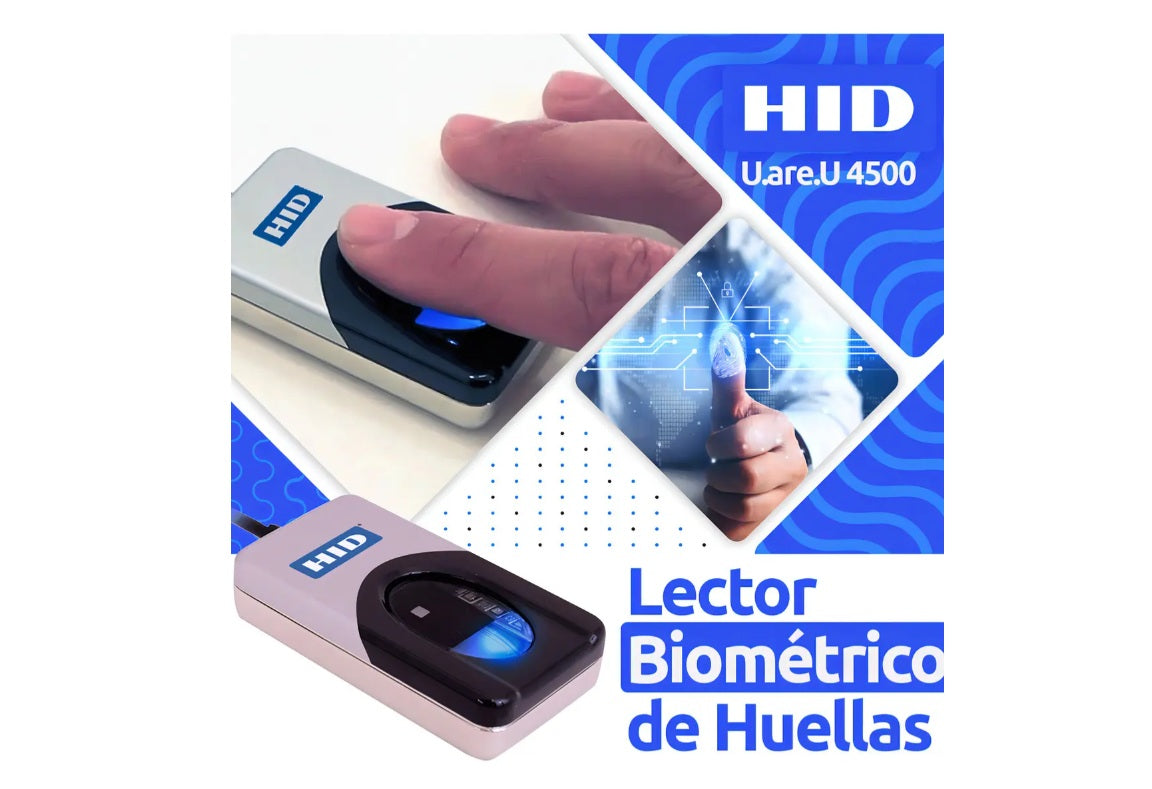 Lector de huella GYM POS