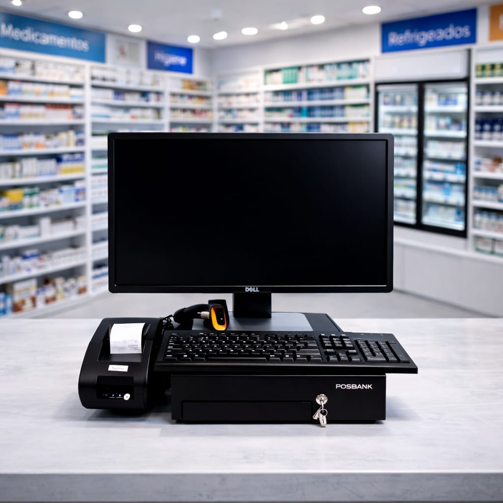 Kit punto de venta para farmacia