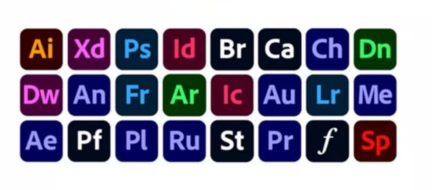 Adobe suite completa Mac