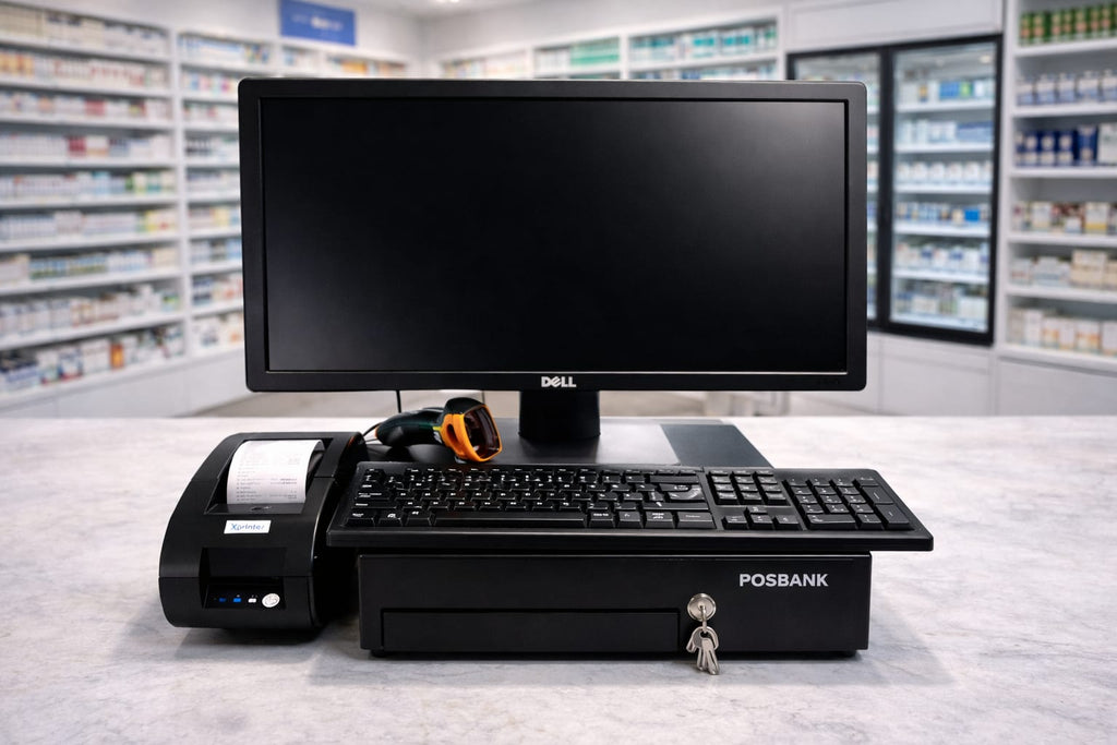 Kit punto de venta para farmacia