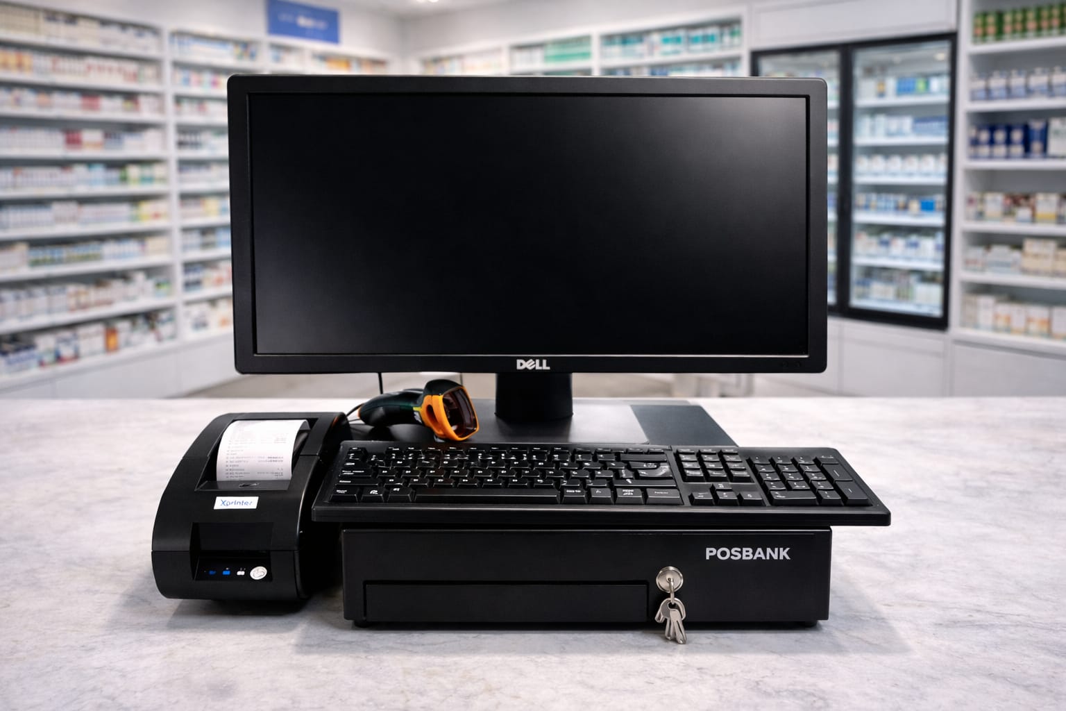 Kit punto de venta para farmacia