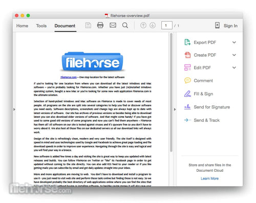 Adobe Acrobat para Mac 2025